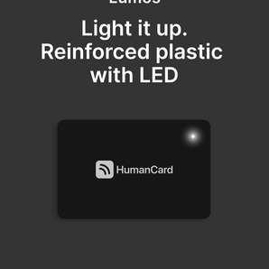 Lumos - Smart Business Card with LED